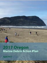 Cover page of the 2017 Oregon Marine Debris Action Plan